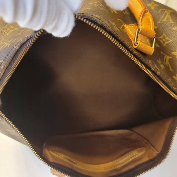 ‼️SOLD‼️SPEEDY 35 | LOUIS VUITTON| TOTE | BOSTON | M41524 Monogram 💯 Authentic! - Picture 10 of 17